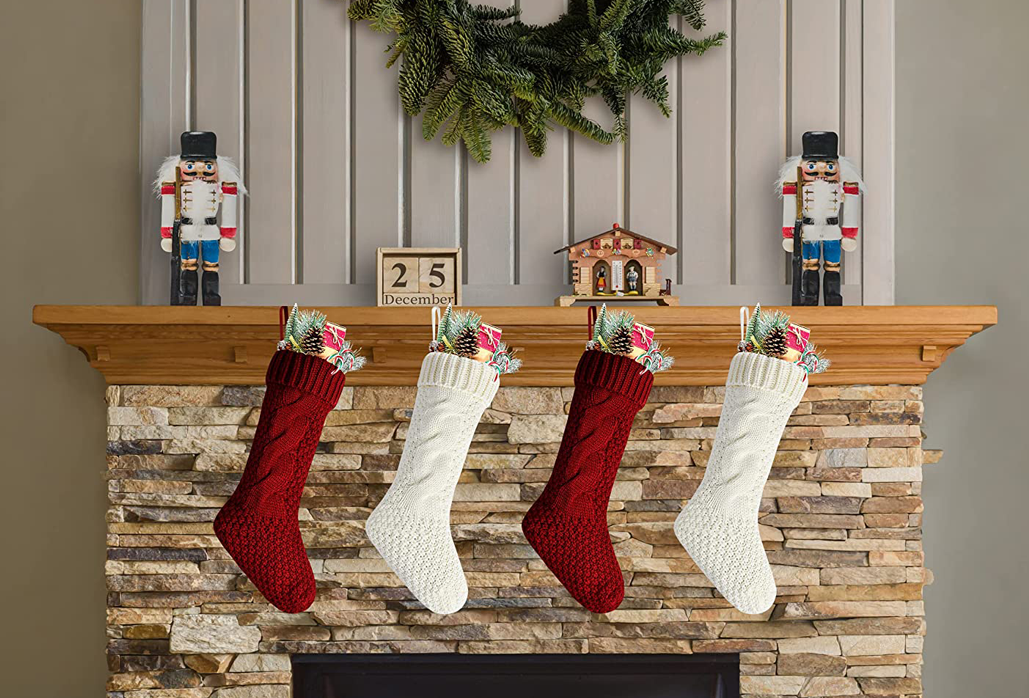 Crocheted Christmas Stockings 18 Inch